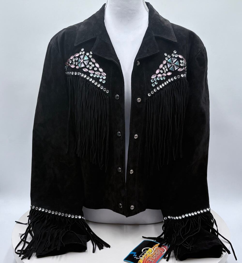 Cripple Creek, Women's Leather Jacket NWT, size medium